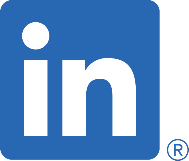 LinkedIn logo light
